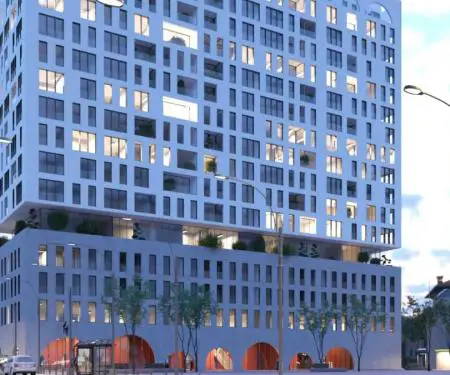 White Tower Apartament 2+1 Sipërfaqe 100.7 m2 Komuna parisit   NXITONI!