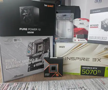Gaming PC High End me RTX  5070 TI 16GB