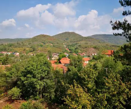 Po shes një shtëpi dhe një familje rurale në vendbanimin Prosek pranë qytetit të Nishit