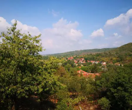 Po shes një shtëpi dhe një familje rurale në vendbanimin Prosek pranë qytetit të Nishit