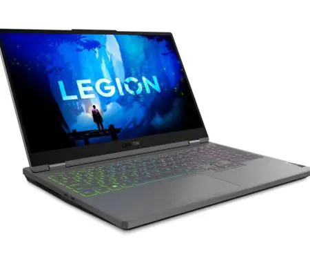Lenovo Legion 5 Gen 7 AMD Laptop, 15.6" FHD IPS Narrow Bezel, Ryzen 5 6600H $550