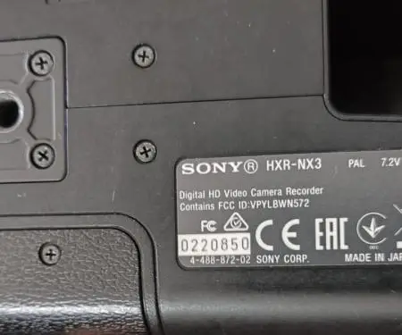 Shitet Sony HXR-NX3 - Pothuaj i papërdorur