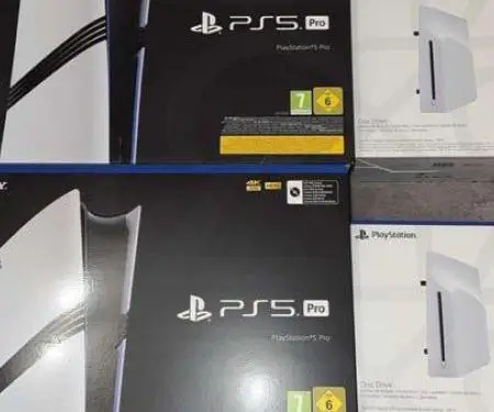 Sony PlayStation PS5 Pro Console, Sony PS5 Slim, Sony PS5 Pro 30th Anniversary Limited Edition