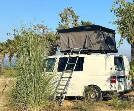 Rent a camper van at camp drive